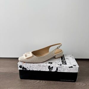 Linen Slingback (Brand New)